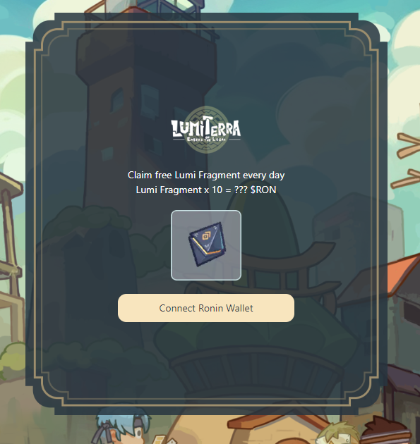 Edison_e_Tiele's tweet photo. @LumiterraGame 0xd5c473cb072065227e908bfde2d45a30ff1ce1b9 https://t.co/9HYyy3dkIs