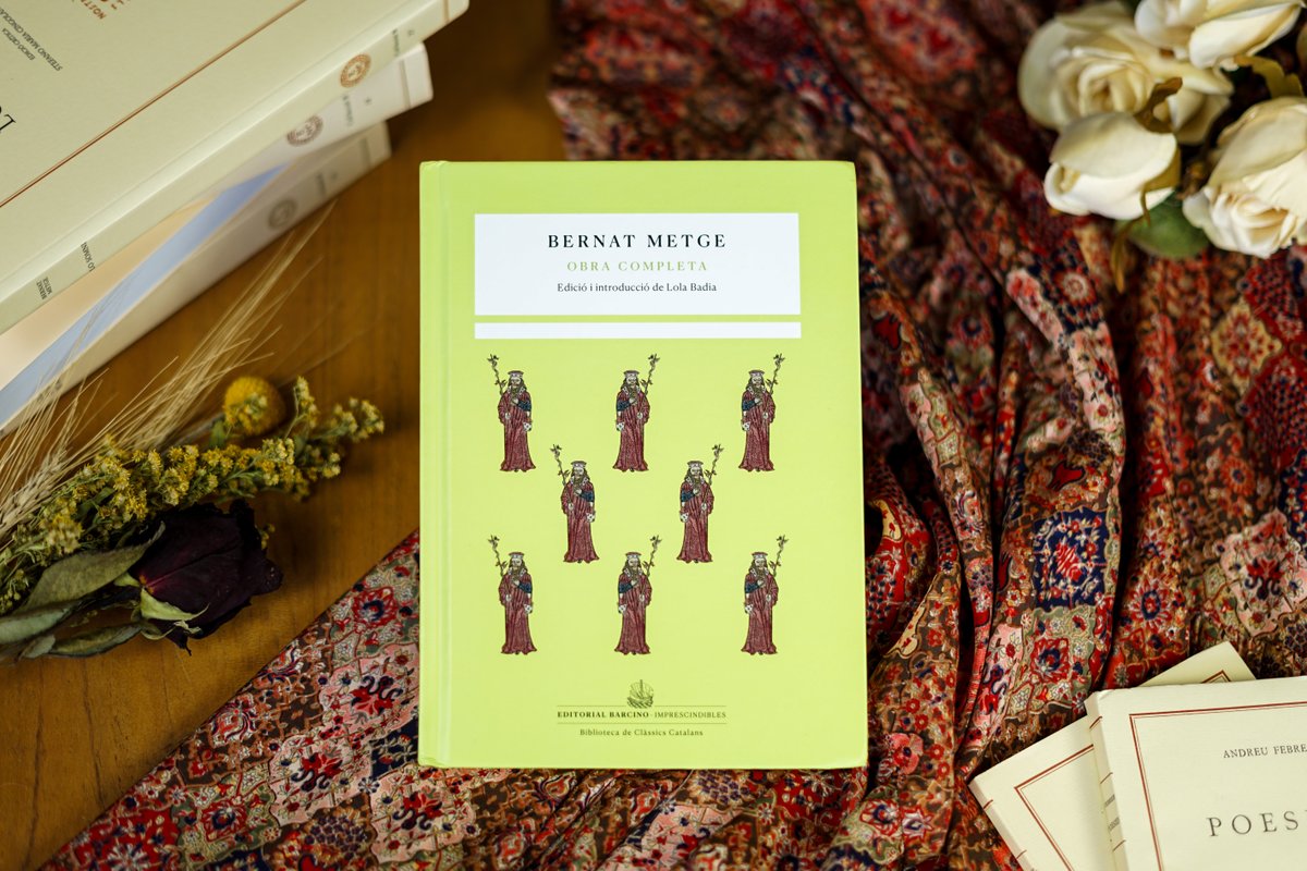 📚✨ NOVETAT als #Imprescindibles! ✨📚
Gaudiu de l'obra completa de Bernat Metge, editada i anotada per la dra. Lola Badia. Més enllà de la seva obra mestra 'Lo somni', descobriu el Metge irònic amb el ‘Sermó’ i la ‘Medicina’, i el narrador exquisit de Valter i Griselda.