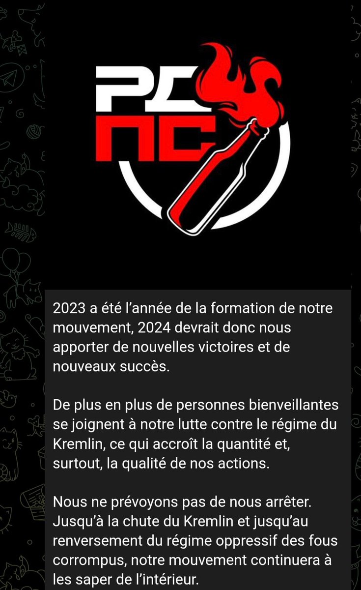 traductionauto's tweet photo. @cartusia115145 #RDPS :
Organisation clandestine russe anti guerre et anti poutine pratiquant le sabotage des trains en russie approvisionnant le conflit dans le cadre de ce qu'elle nomme la "guerre ferroviaire".
https://t.co/kMfrpumsuU https://t.co/OGtSO59wRX
