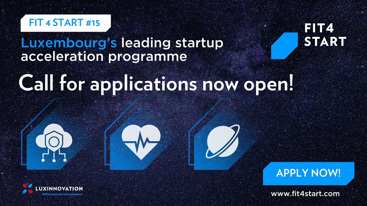 LUinNewDelhi's tweet photo. #Fit4Start is back! The leading #startup accelerator programme of #Luxembourg🇱🇺 is back with its 15th edition. Startups from #India🇮🇳 active in #HealthTech, #Space &amp; #Digital tech. can apply till 12 August (by 12pm (CET)).

For more details &amp; registration: https://t.co/VQLcnOYD58 https://t.co/vxP5MTa5Rm