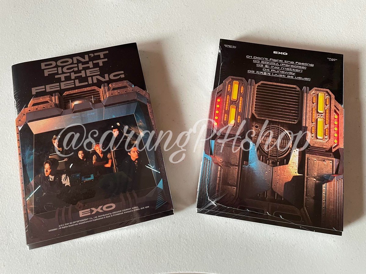 sarangphshop's tweet photo. WTS/LFB 

EXO Unsealed albums 

Don’t fight the feeling PB version - Php 250

Baekhyun ver - Php 150

Obsession - Php 250 

DM or comment to avail. 

Rfs: decluttering 

Tags: baekhyun exo obsession https://t.co/rWW3xWHO5H