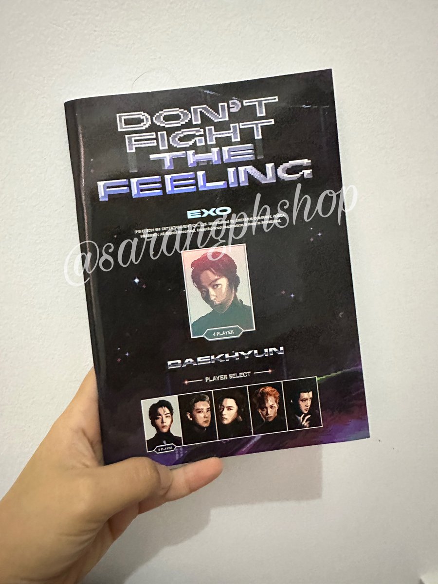 sarangphshop's tweet photo. WTS/LFB 

EXO Unsealed albums 

Don’t fight the feeling PB version - Php 250

Baekhyun ver - Php 150

Obsession - Php 250 

DM or comment to avail. 

Rfs: decluttering 

Tags: baekhyun exo obsession https://t.co/rWW3xWHO5H