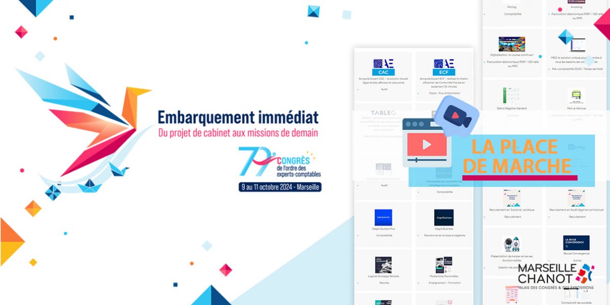 💡33 critères de sélection, 📤promotion auprès des futurs congressistes et inscrits, 🧑‍💻fréquentation quintuplée… Focus 🔎 sur la Place de marché du #CongresOEC, ressource indispensable aux participants pour une préparation efficace 👉 i.mtr.cool/fkujgyyokk

<a href="/CSOEC/">CNOEC 🚀</a>