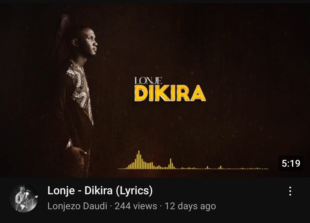 RNB_GOD's tweet photo. Nnapanga post last week kuti mpaka anthu akwathu ayamba kuiloweza, coz i play it everyday 
Tifike 1K Lero🔥🔥
Lonje - #Dikira
https://t.co/Gmt7ALEaOm https://t.co/0kh5ATLCcZ