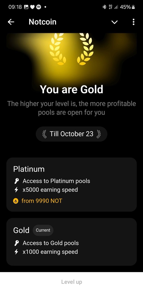 PlanCryptoFR's tweet photo. https://t.co/MQK7dGgaNG
Et vous???
Lâchez vos adresses TON , jai du platinum dans les followers ? 🤌👏
#notcoin #Gold #TapToEarn
#notc https://t.co/sOaFt6oNp4
