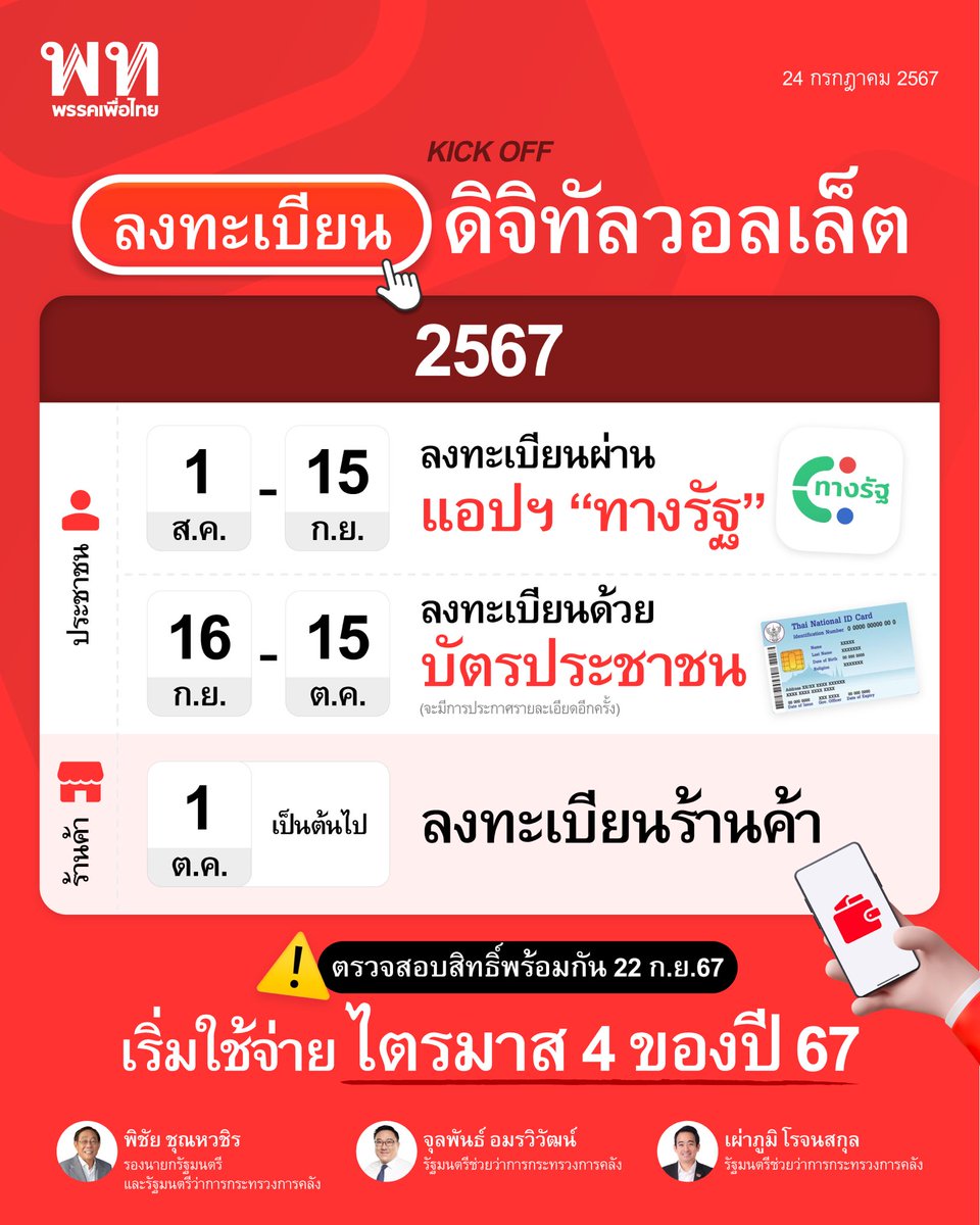พรรคเพื่อไทย tweet media