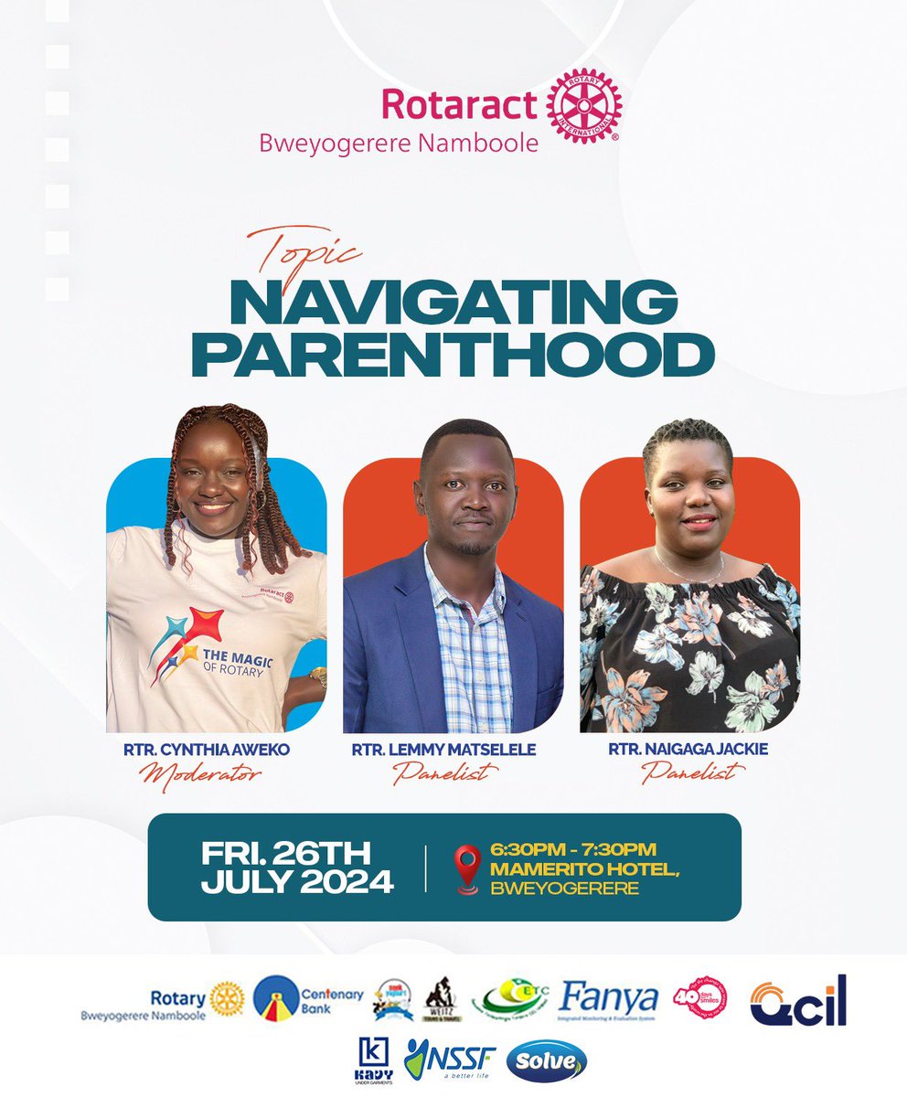 Destadia's tweet photo. Its not what you do for your children, its what you teach them to do for themselves that will make them successful human beings

Join us on Friday for a panel discussion on Navigating Parenting where our clubs members discuss all the intricate details about intentional parenting https://t.co/xRmaZupHYY