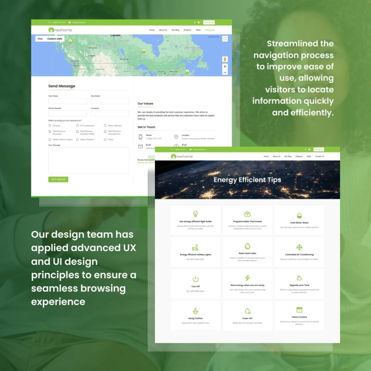 cvinfotech's tweet photo. CV Infotech revamped #Nexhome’s site with improved navigation, accessibility, and loading times. Check out our latest UX/UI enhancements! 
📞 +91 8826434018
📧 business@cvinfotech.com
🌐 https://t.co/V8lKaOqrOv

#CVInfotech #DigitalSolutions #UserExperience #WebDevelopment https://t.co/zJHT4xzYuw