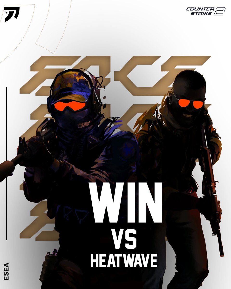 [ <a href="/ESEA/">ESEA League</a> ] 🟩

Hier soir, nos joueurs ont remporté un sacré match ! 🫡

VS heatwave (13-2)

On continue sur cette lancée 🤝

#FAKE4WIN 🤍