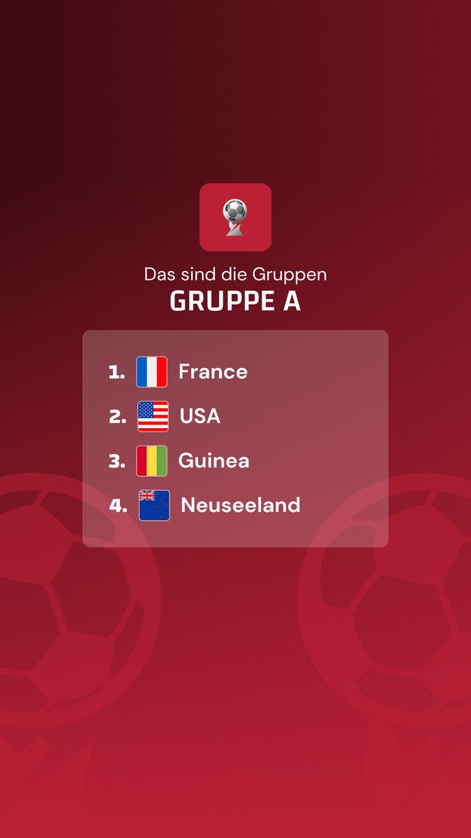 EM_2024_'s tweet photo. Das sind die Olympia-Gruppen ⚽️, die besten 2 jeder Gruppe qualifizieren sich fürs Viertelfinale! Wem traust du den Sprung unter die Top 8 zu? 🏅
#olympia #frankreich #paris2024olympics #Paris2024 https://t.co/s1hWXnY6lA