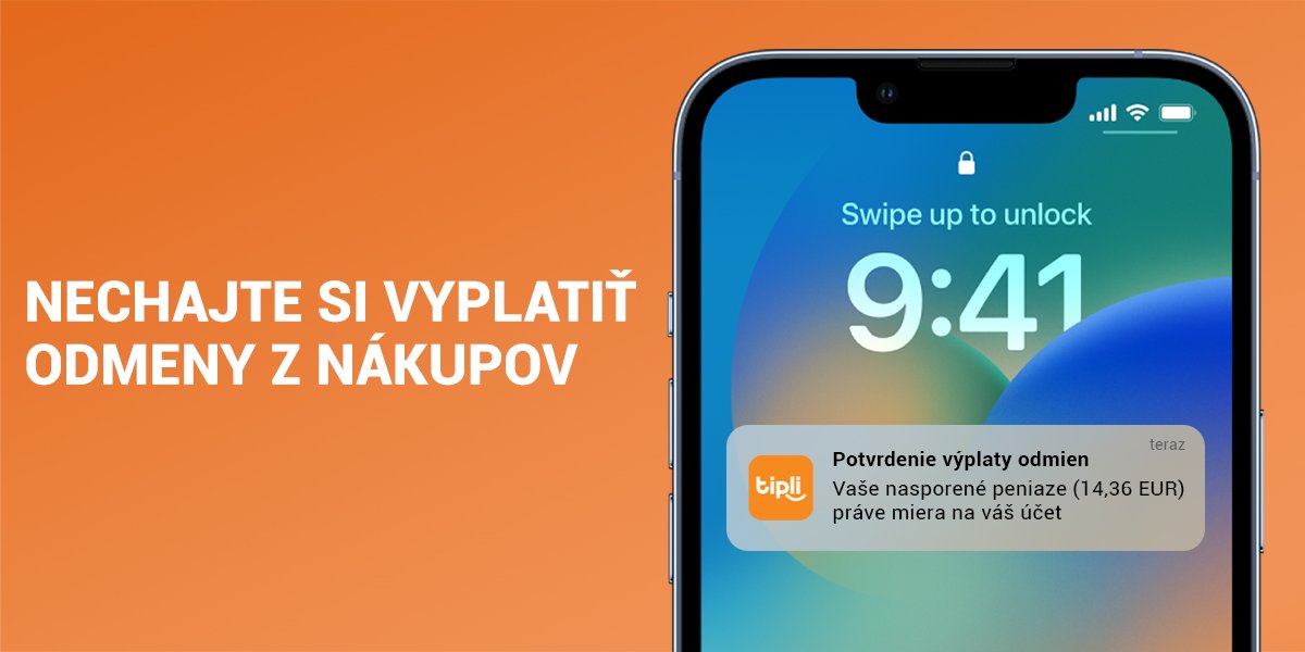 tipli_sk's tweet photo. Nechajte si vyplatiť odmeny z nákupov!👛 Odmeny si môžete nechať vyplatiť už od 0,01 €.💸 Pre vyplatenie odmeny je potrebné mať kompletne vyplnený profil a overené číslo bankového účtu. 

Vo vašom účte prejdite do sekcie „Výplaty odmien“ a požiadajte o výplatu.✅ https://t.co/DElPnbYfPx