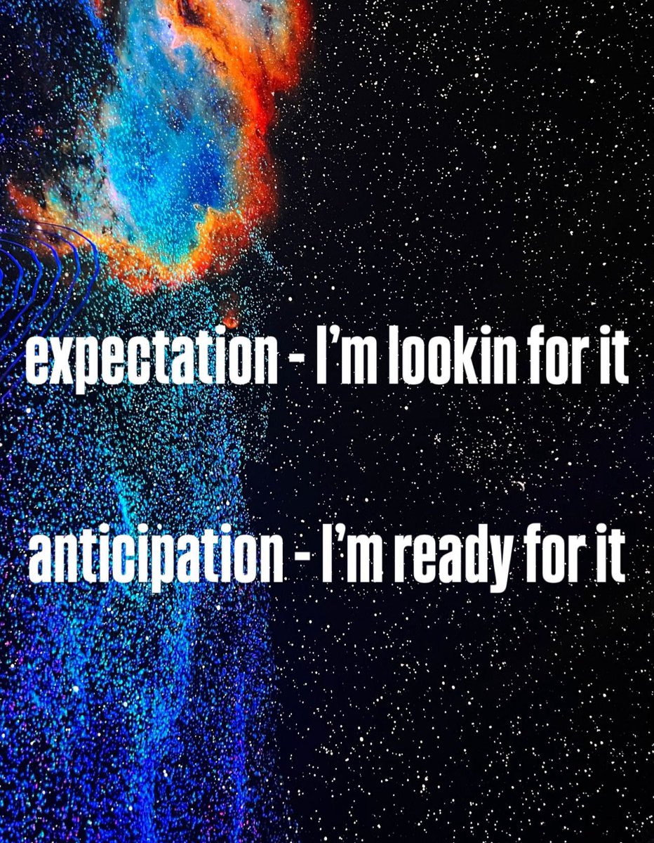 JonathanBowles's tweet photo. Expectation - I’m lookin for it.
Anticipation- I’m ready for it. https://t.co/NZvzrKS3iC