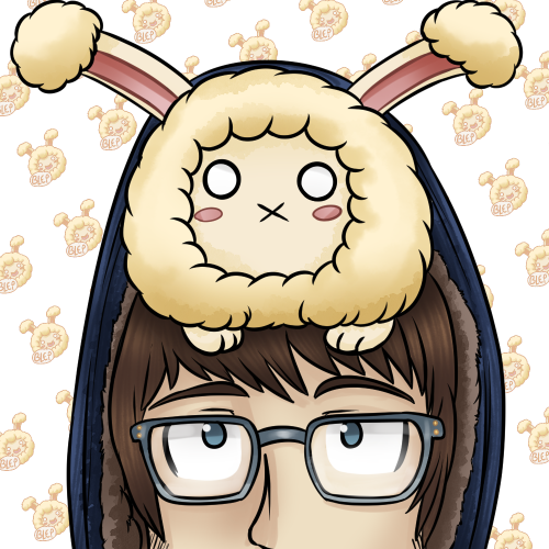 EdRohkovaWelch's tweet photo. With my new beard I was overdue a new icon. Then I decided to do an icon that didn't show my beard at all, ah well xD;;; #shabbit https://t.co/vZjvzviVFI