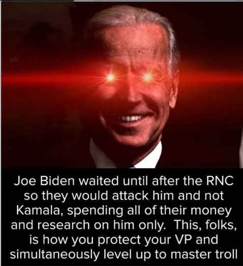 Haha, Dark Brandon is BRILLIANT.