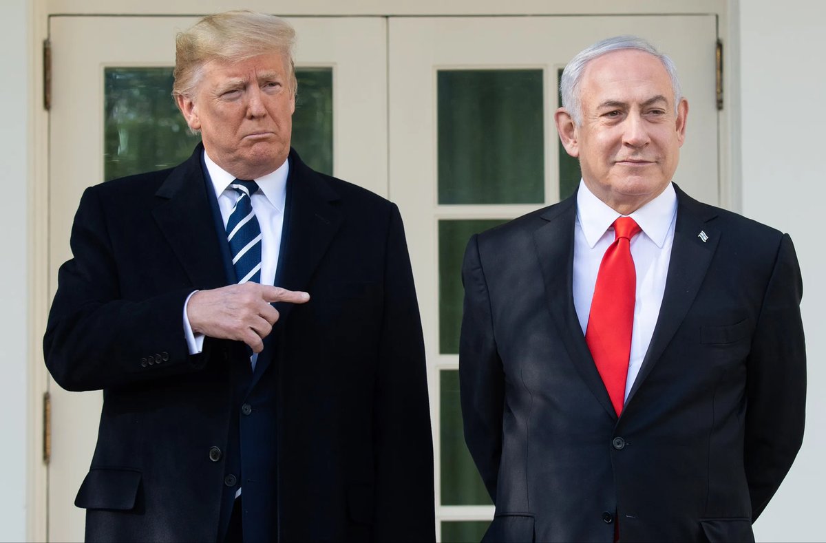 VividProwess's tweet photo. Who else is excited to witness the meeting of two of the world's greatest leaders on Friday? 🇺🇸🇮🇱 https://t.co/87AhyUxNOo