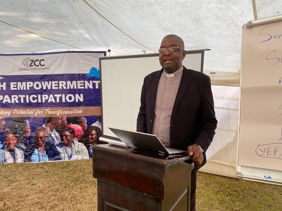 Simbarashe Henry Sinamani (@simbasinamani) on Twitter photo The G.S of the <a href="/zccinzim/">Zimbabwe Council of Churches</a> "People don't want to work ,they need others to work for them that's why we have a leadership crisis"
#YLDP2024 #ZCC@60 The G.S of the <a href="/zccinzim/">Zimbabwe Council of Churches</a> "People don't want to work ,they need others to work for them that's why we have a leadership crisis"
#YLDP2024 #ZCC@60