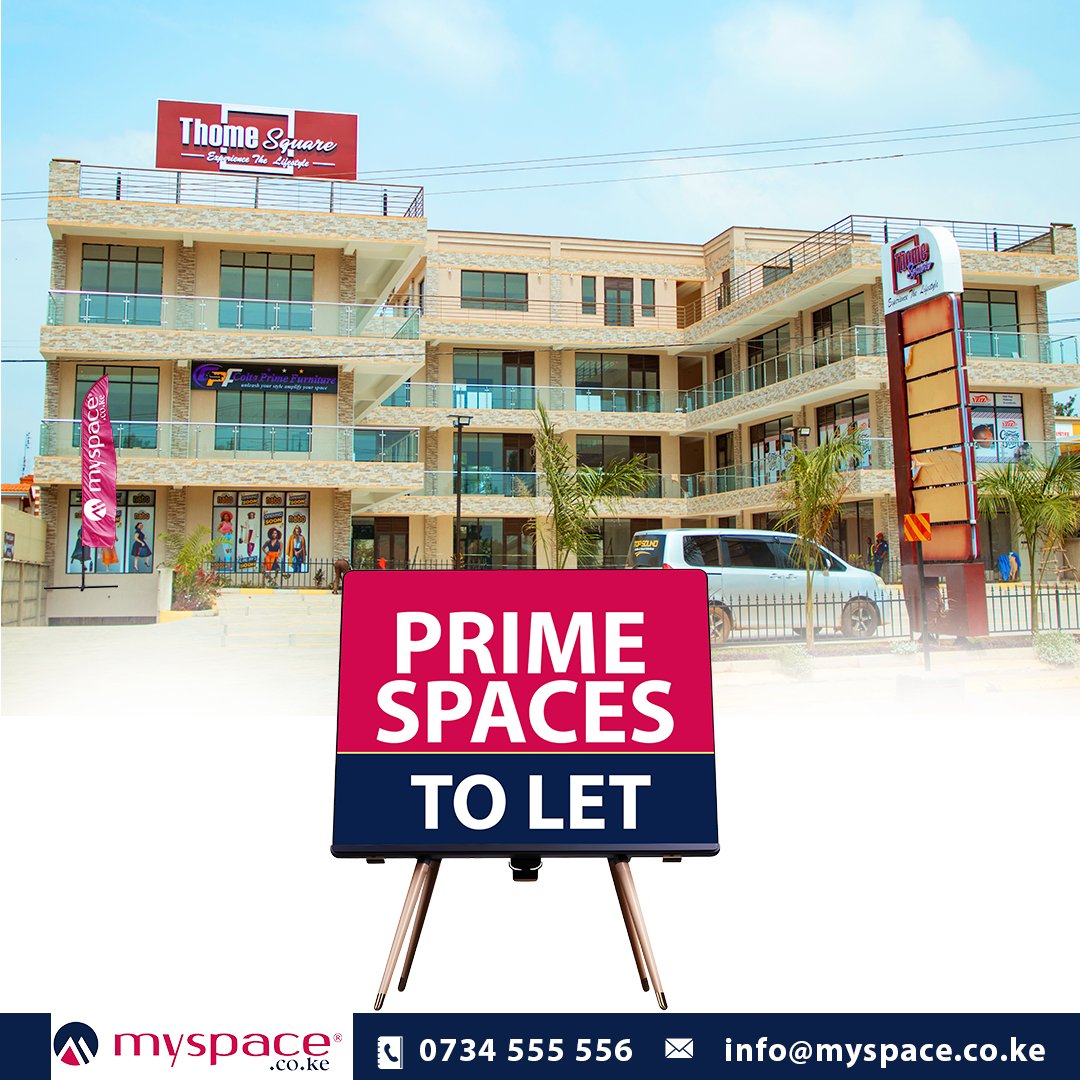 Myspace_Kenya's tweet photo. π’ Notice: Limited Shop Slots Available at Thome Square π’
We have only a few shop slots left at Thome Square, a prime location with high foot traffic and modern amenities. This is an excellent opportunity for businesses to secure a spot in a vibrant commercial hub.
#shopstolet https://t.co/36dHuQFjc5