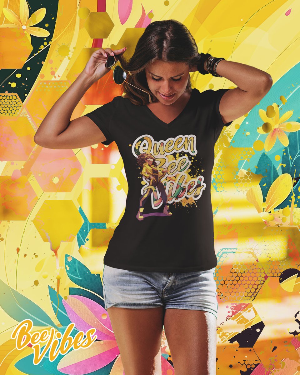 getbeevIbes's tweet image. 👑✨ Hey queens!
The #QueenBee Vibes Collection is still 🔥!

Step up your style with confidence and positive vibes. 🌟🐝

🛍️ Link to shop in bio
#QueenBeeVibes #ConfidenceOnFleek #PositiveVibesOnly #EmpoweredWomen #VibrantLife #OOTD
