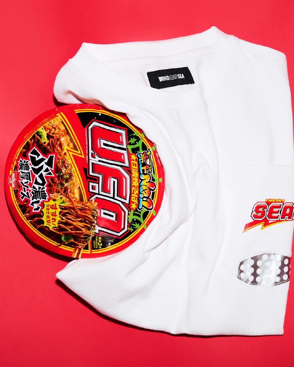 ⽇清焼そばU.F.O. × WIND AND SEA Collaboration Available Now