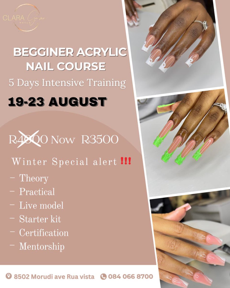 claragamanails's tweet photo. For more info call or WhatsApp 0840668700 https://t.co/CHyPutNRxO