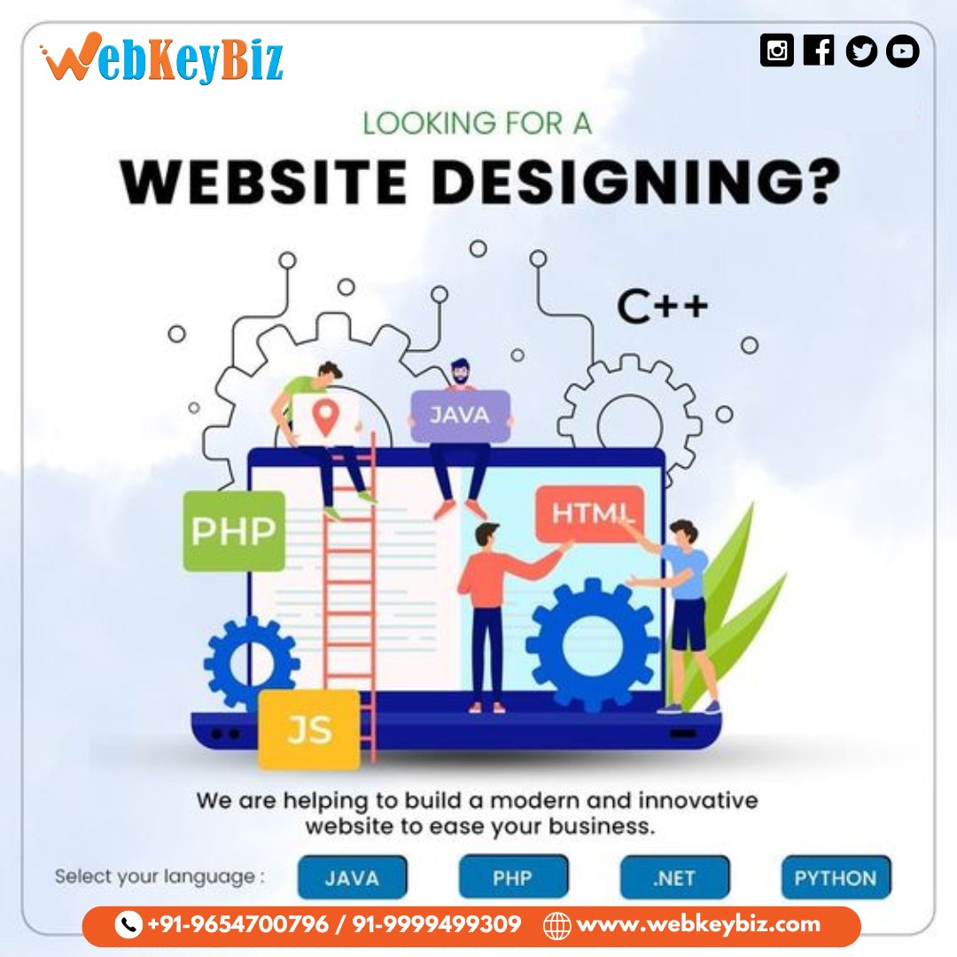 webkeybiz's tweet photo. Best Website Designing Company in Delhi, India
Call Us:- +91-9958860130 / +91-9999499309
Email Us:- info@webkeybiz.com
Visit Us:- https://t.co/6EIPA52N7d
#websitedesigningservice #webdesigningservice #websitedesigningagencyindelhi #digitalmarketingagencyindelhi https://t.co/w9zKwYPVFd