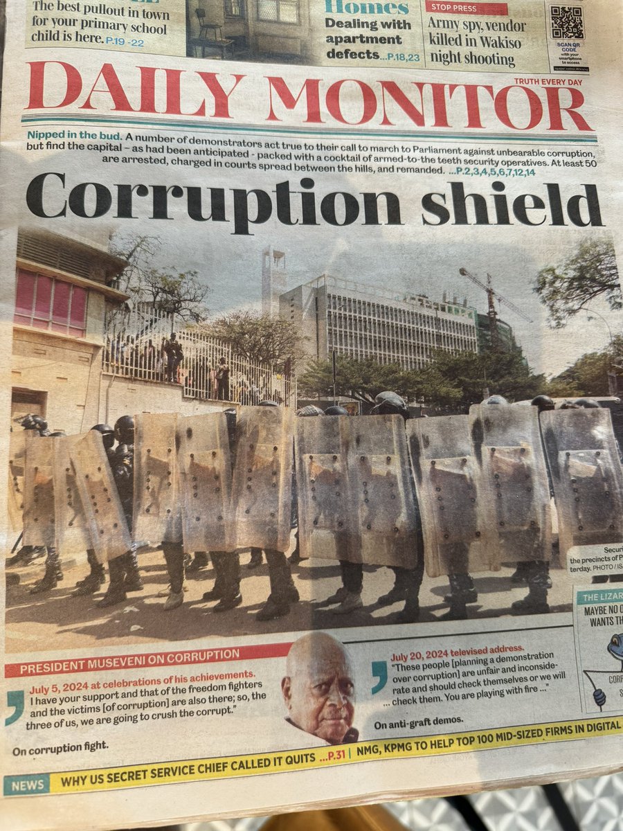 SolomonSerwanjj's tweet photo. 📌 The epitome of journalism. @DailyMonitor. https://t.co/AHrXcNO8l1