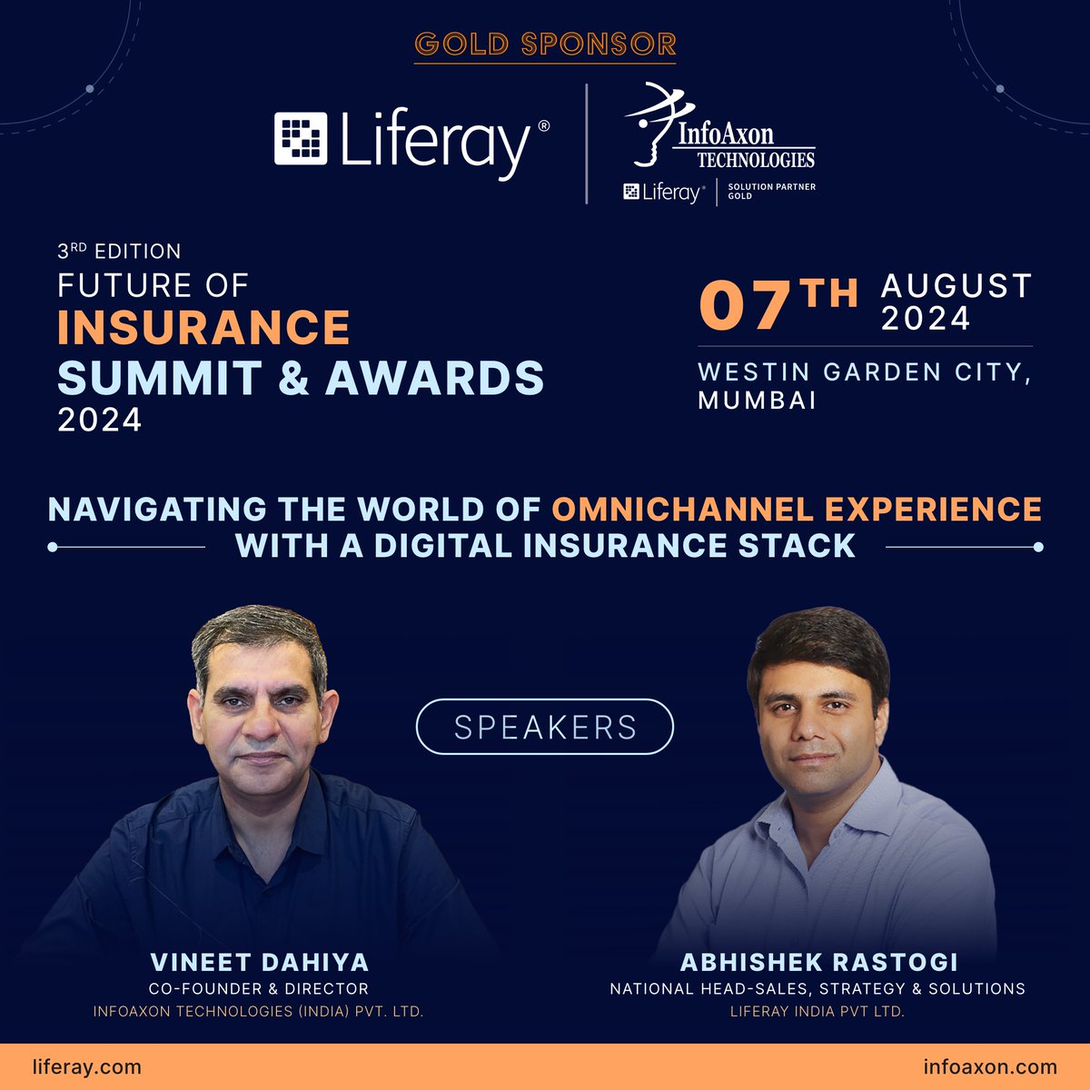 Join us at 3rd Edition of the Future of Insurance Summit &amp; Awards as we delve into '𝐍𝐚𝐯𝐢𝐠𝐚𝐭𝐢𝐧𝐠 𝐭𝐡𝐞 𝐖𝐨𝐫𝐥𝐝 𝐨𝐟 𝐎𝐦𝐧𝐢𝐜𝐡𝐚𝐧𝐧𝐞𝐥 𝐄𝐧𝐠𝐚𝐠𝐞𝐦𝐞𝐧𝐭 𝐰𝐢𝐭𝐡 𝐚 𝐃𝐢𝐠𝐢𝐭𝐚𝐥 𝐈𝐧𝐬𝐮𝐫𝐚𝐧𝐜𝐞 𝐒𝐭𝐚𝐜𝐤'

📅 7th August, 2024
📍 Westin Garden City, Mumbai