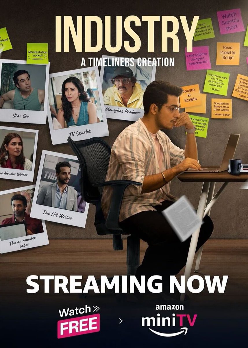 The Cinemawala (@thecinemawalaa) on Twitter photo Took time to watch <a href="/Navjotalive/">Navjot Gulati</a> ‘s #Industry and so glad that I did. A satirical but nuanced take on the most neglected and harassed people of Hindi film industry - The Writers.
Calling out everyone on the timeline to watch this gem of a show. Took time to watch <a href="/Navjotalive/">Navjot Gulati</a> ‘s #Industry and so glad that I did. A satirical but nuanced take on the most neglected and harassed people of Hindi film industry - The Writers.
Calling out everyone on the timeline to watch this gem of a show.