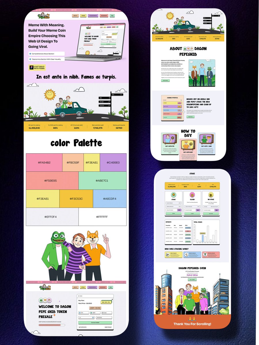 定制网站，进频道看案例
#网站制作 #区块链 #币圈 #ETH #btc #meme #solanachain #币圈开发