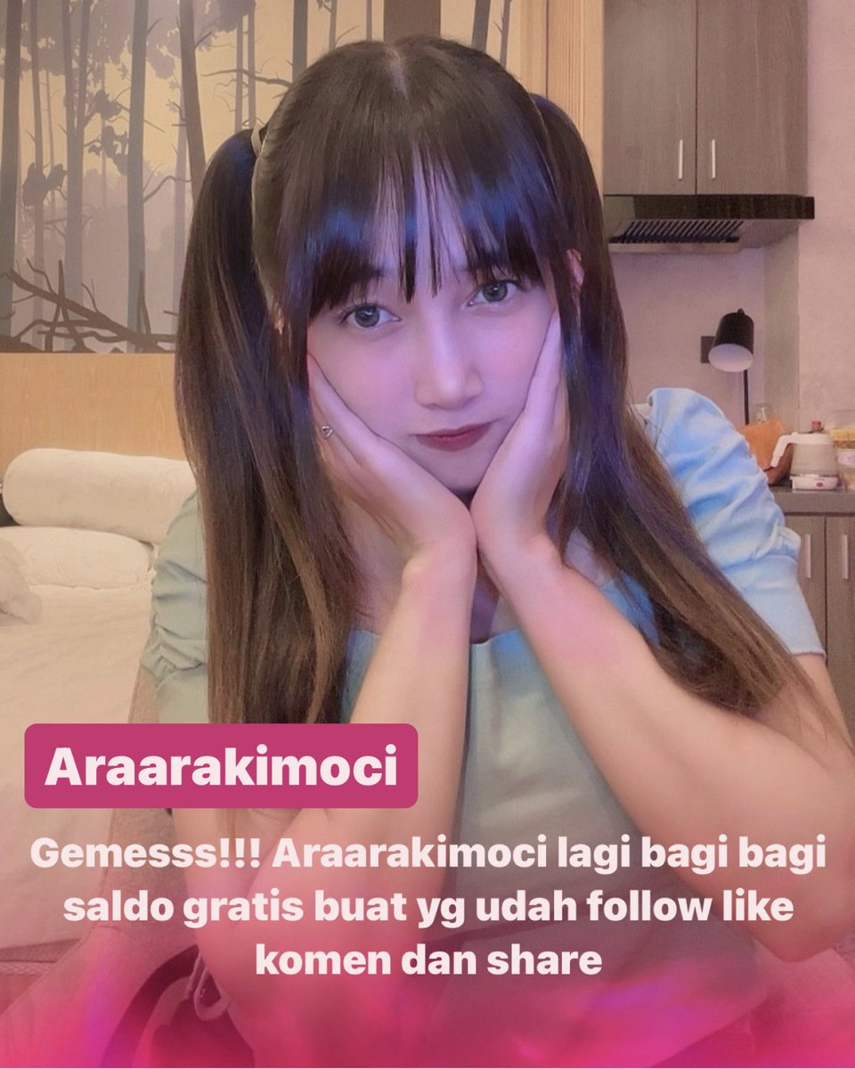 trikreceh_'s tweet photo. Siapa yg mau saldo gratis dari ara ??
Syaratnya join grup di bio aku😘
..
#ootdhijab #ootdfashion #ootd #wanita #beautiful #muslim #muslimah #selebgram #calonistriidaman #anakhits #artist #aceh #viralpost #viralvideos #viralreels #repost #regrann #Tiktoker https://t.co/2GlaiTXt0I