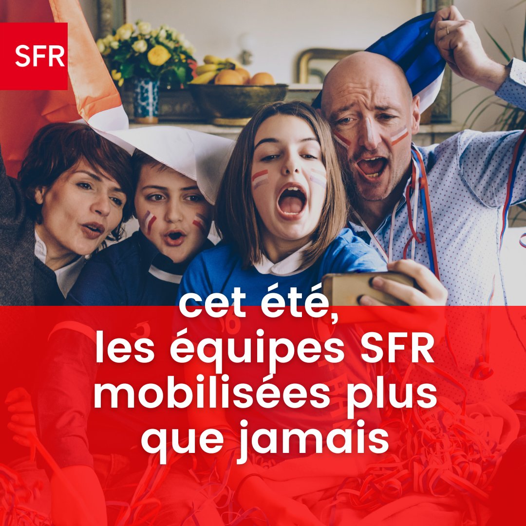 #SFR mobilisé cet été !
🧵⤵️
