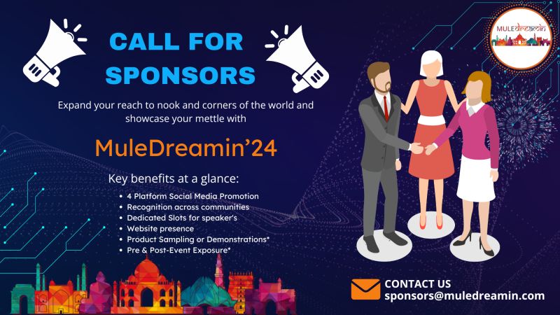 Mule Dreamin (@muledreamin) on Twitter photo 🚀 Elevate Your Brand at <a href="/muledreamin/">Mule Dreamin</a> 2024! 🚀
Get ready to join the most anticipated event for the <a href="/salesforce/">Salesforce</a> ecosystem, <a href="/MuleSoft/">MuleSoft</a> and AI community – MuleDreamin 2024! This isn't just an event; it's a movement and we want YOU to be part of it!
#muledreamin24 🚀 Elevate Your Brand at <a href="/muledreamin/">Mule Dreamin</a> 2024! 🚀
Get ready to join the most anticipated event for the <a href="/salesforce/">Salesforce</a> ecosystem, <a href="/MuleSoft/">MuleSoft</a> and AI community – MuleDreamin 2024! This isn't just an event; it's a movement and we want YOU to be part of it!
#muledreamin24