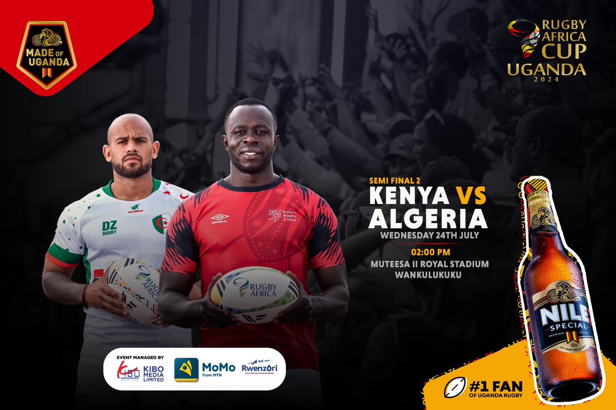 Scrummageafrica's tweet photo. Today is a rugby Day
Kenya Simbas vs Algeria 2:00 p.m.
#Kenya7s vs Argentina 5:00pm
#Kenya7s vs Australia 8:00 pm
All the match reports will be available on https://t.co/SHpriYFaOW
#RugbyKE
#RugbyAfricaCup2024
#Rugby
#Paris2024
#SupportSimbas https://t.co/Ry2M8yPUL0