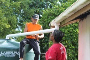 DarrylIkbal's tweet photo. 🌧️✨ Exciting progress in Tonga🇹🇴. Our project is successfully repairing damaged domestic rainwater harvesting systems (catchments and tanks). 

Funded by #NZ #MFAT and implemented by #SPC in collaboration with #Tonga, this initiative is empowering communities to:
💧 Understand their drinking water needs and infrastructure
🏡 Take ownership of their household water storage and harvesting systems
🌍 Gain knowledge about their water resources
♻️ Utilize water resources sustainably

Together, we’re building a more resilient and water-wise future! 💪🌊 #WaterManagement #SustainableDevelopment #CommunityEmpowerment #Tonga #NZMFAT #SPC

@MFATNZ @spc_cps