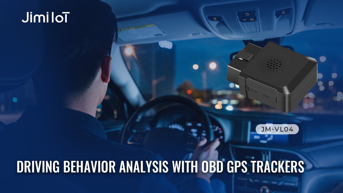 The Jimi IoT VL04 #OBD GPS tracker is designed for advanced Driving Behavior Analysis. This device monitors key driving behaviors such as harsh acceleration, braking, cornering, and sudden lane changes, providing real-time alerts and detailed reports. 
reurl.cc/nNQjLv