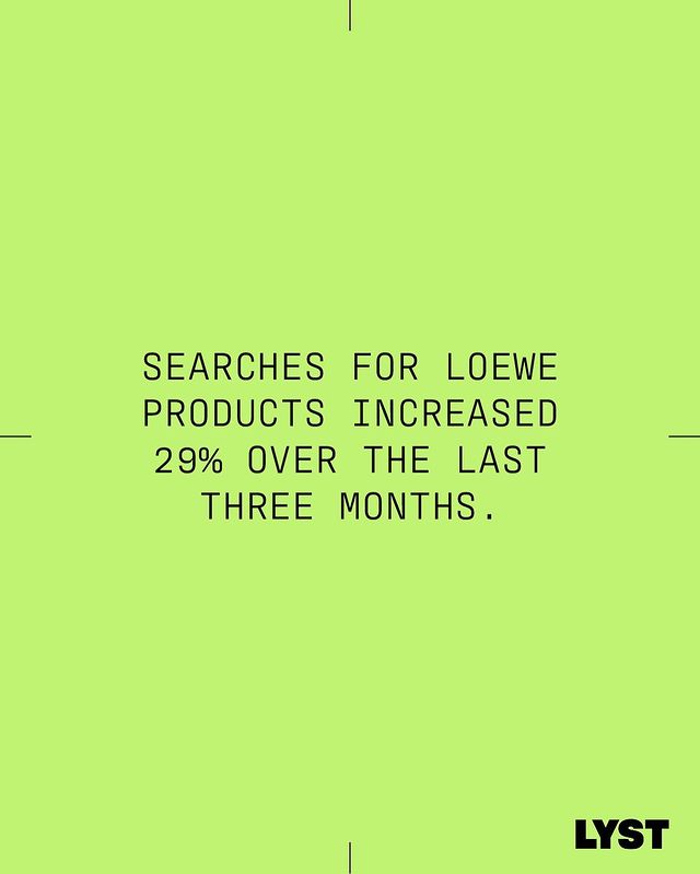 tttyongie's tweet photo. Congratulation @LoeweOfficial 👏 https://t.co/ciQ70kK9d6