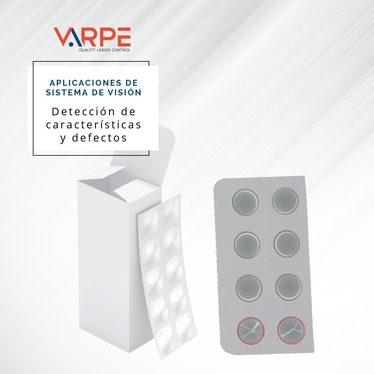 Varpe_Quality's tweet photo. 👎 Detect bad products and avoid defective products for your customers with Varpe Vision System's feature and defect detection. https://t.co/XFdS2XG5tp