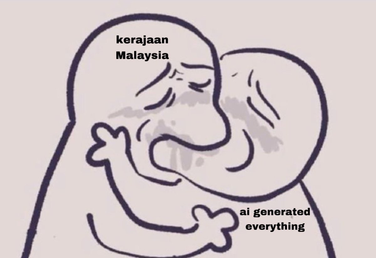 samruzone's tweet photo. Penjawat awam, they love their ai generated shit https://t.co/OBuapqTJV3