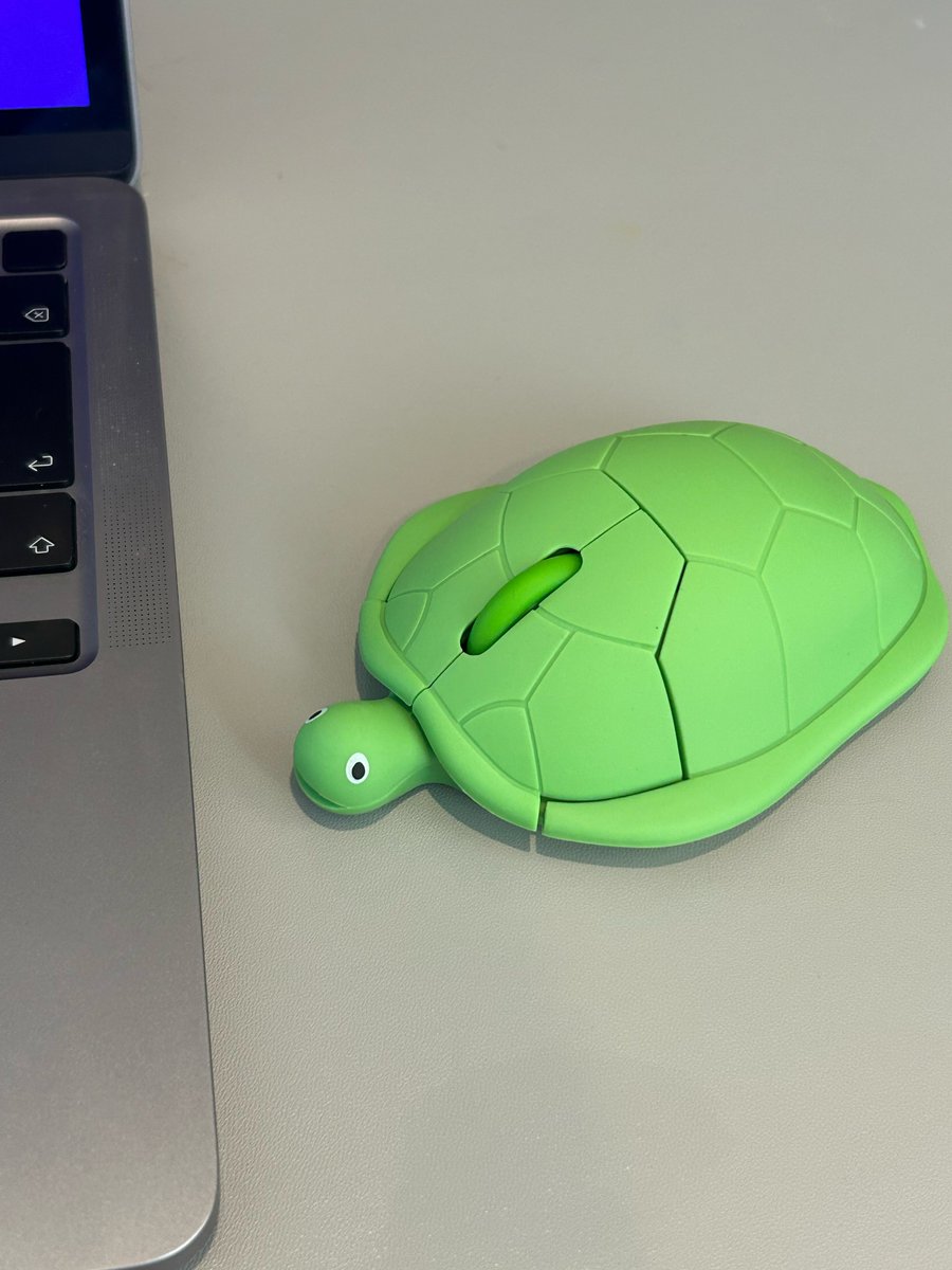 性能とかもうどうでも良くなっちゃって亀のマウス買った かわいい