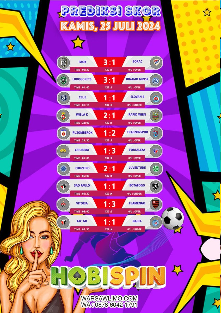 YUK PASANG PARLAYNYA HANYA DI HOBISPIN!!!
.
.
.
.
(link di bio)
#slotgacor #slot #RTP #rtpslot #situsgacor #pragmaticplay #pgslot #OLYMPUS #mahjongways #pargoy #viralindonesia #nolimit