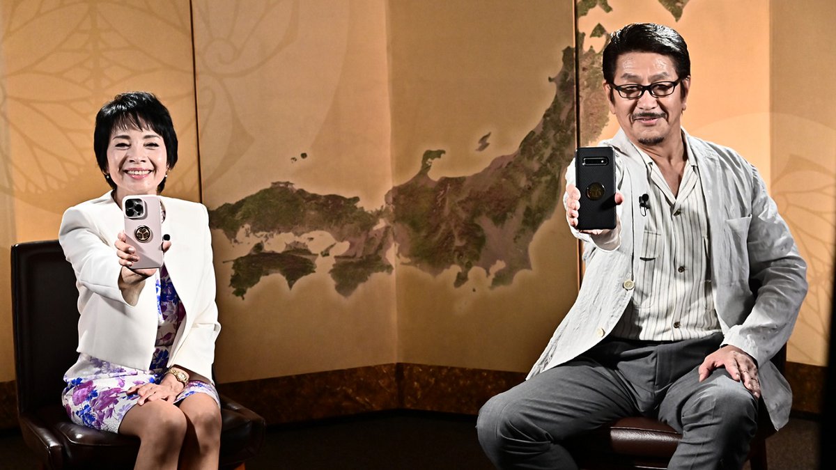 初代・格さんら“#水戸黄門”歴代キャストが 思い出話に花を咲かせる記念