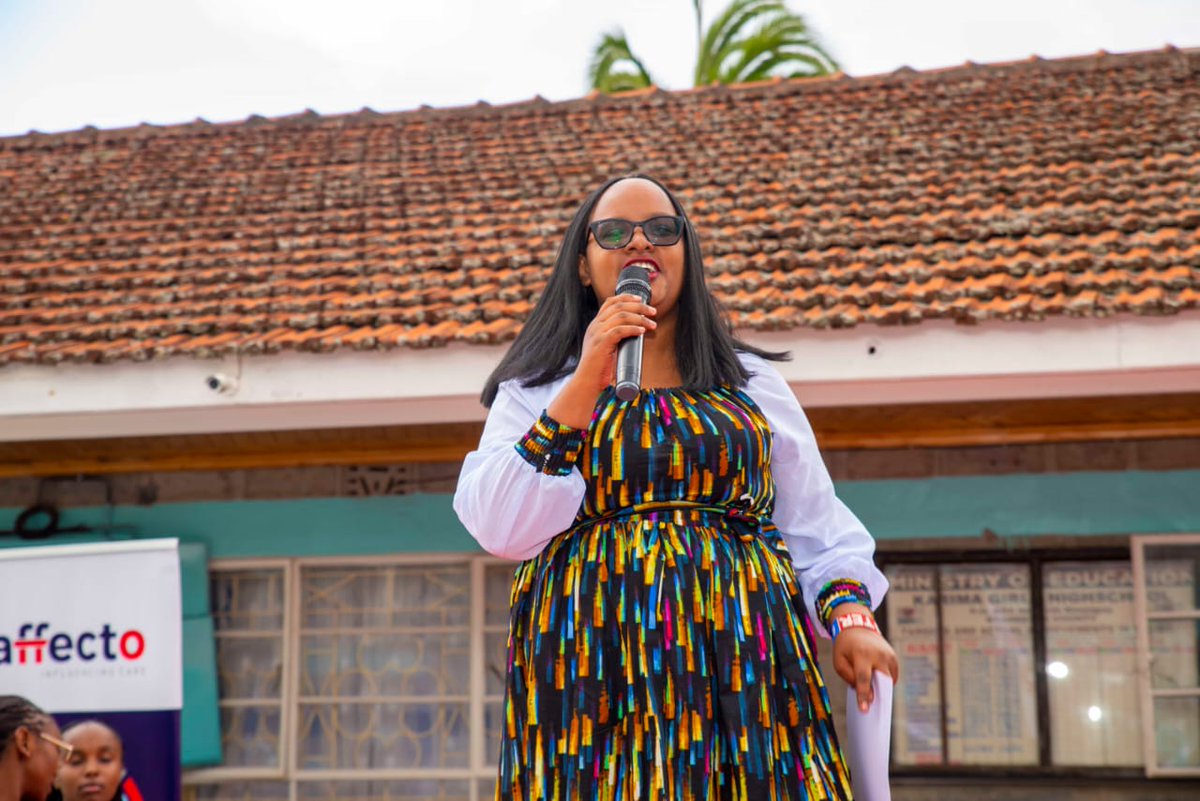 affectokenya's tweet image. At Affecto, we are truly thankful to @RNjeriWainaina   the Director at Youth Film Platform Africa, for her invaluable contribution to the Affecto Foundation's Career Day Workshop at Karima Girls on July 13th, 2024.