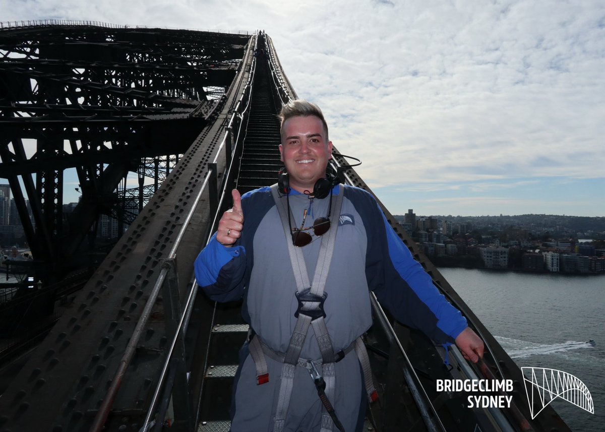 My legs feel like jelly and I’m totally out of my comfort zone but feeling on top of the world! Climbing the Sydney Harbour Bridge is unlike anything I’ve ever done before. I’m SO glad I did it. What a spectacular way to take in such a beautiful city. 💙 💫 🌍