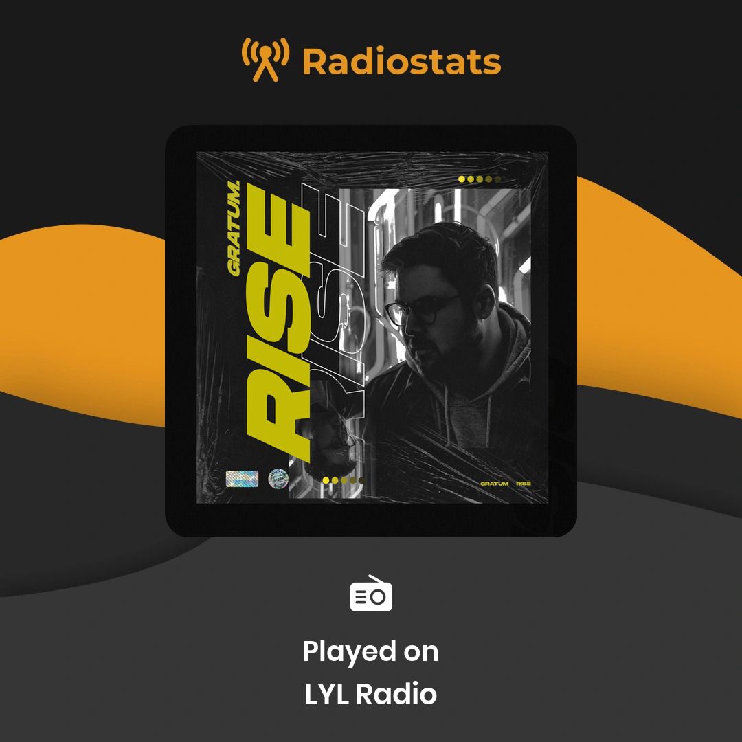 JackRoseReal's tweet photo. Track "Rise" - the Extended Baseline Mix by Gratum out on DeeVu Records has been played on LYL Radio (Lyon, France), joining 442 radio stations who have supported this release.

#pr #labelpitching #music #promotion #spotify #distribution #newmusic #tiktok #youtube #vip #dj https://t.co/HSjpBQrejS