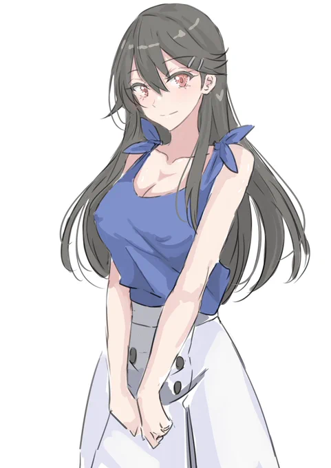 うちの榛名にも着てもらった。 