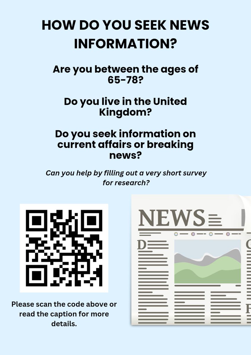 WAM1986's tweet photo. If you would like to participate or you know someone who could, please scan/share the QR code [on poster] or visit https://t.co/9SNgCcrkYO. For any questions about this project please email me - wamoosun1@sheffield.ac.uk.

Thank you. https://t.co/oOHXLlnE0s