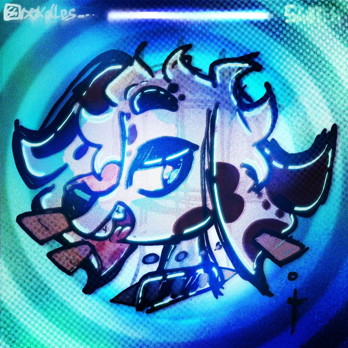 DalmatianSketch's tweet photo. hmm, the blue🩵💙 era is making itself felt :D [this time such a dirty and careless profile drawing of this dumbass bathed in blue]
#101DalmatianStreet #101ds #Disney #DisneyPlus #furryart
#furry #orginaldesign https://t.co/I3PtP9b9zf