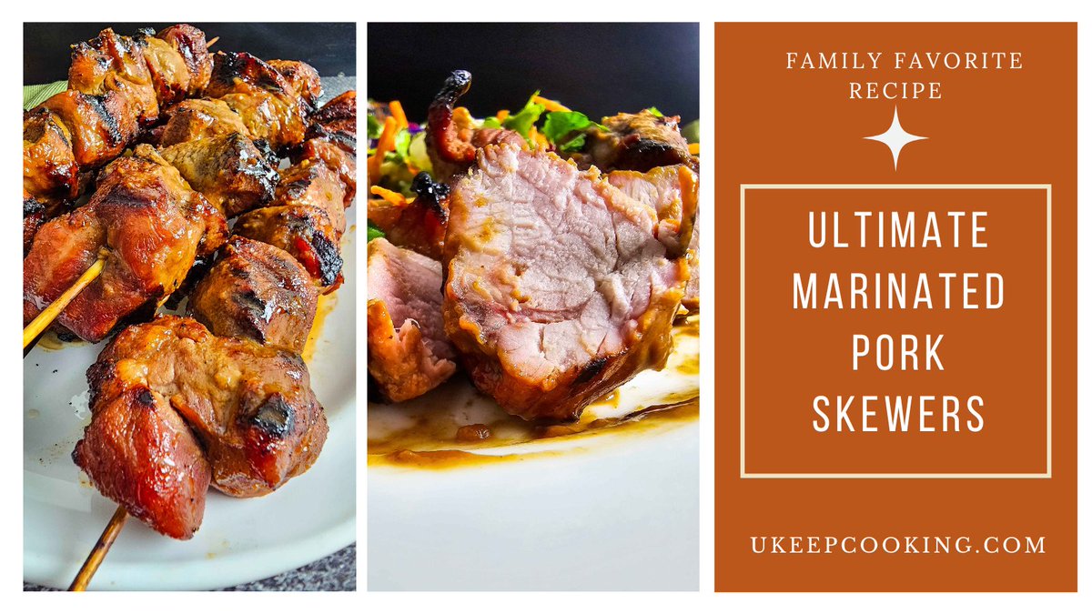 UkeepCooking's tweet photo. https://t.co/BbP0QsB7M8
Fire up the grill with these Ultimate Pork Skewers. Juicy and flavorful kababs are made easy with a delicious marinade. Perfect for any family gathering or cookout. #grilling #easyrecipe #porkskewers https://t.co/7kgNRng7kB