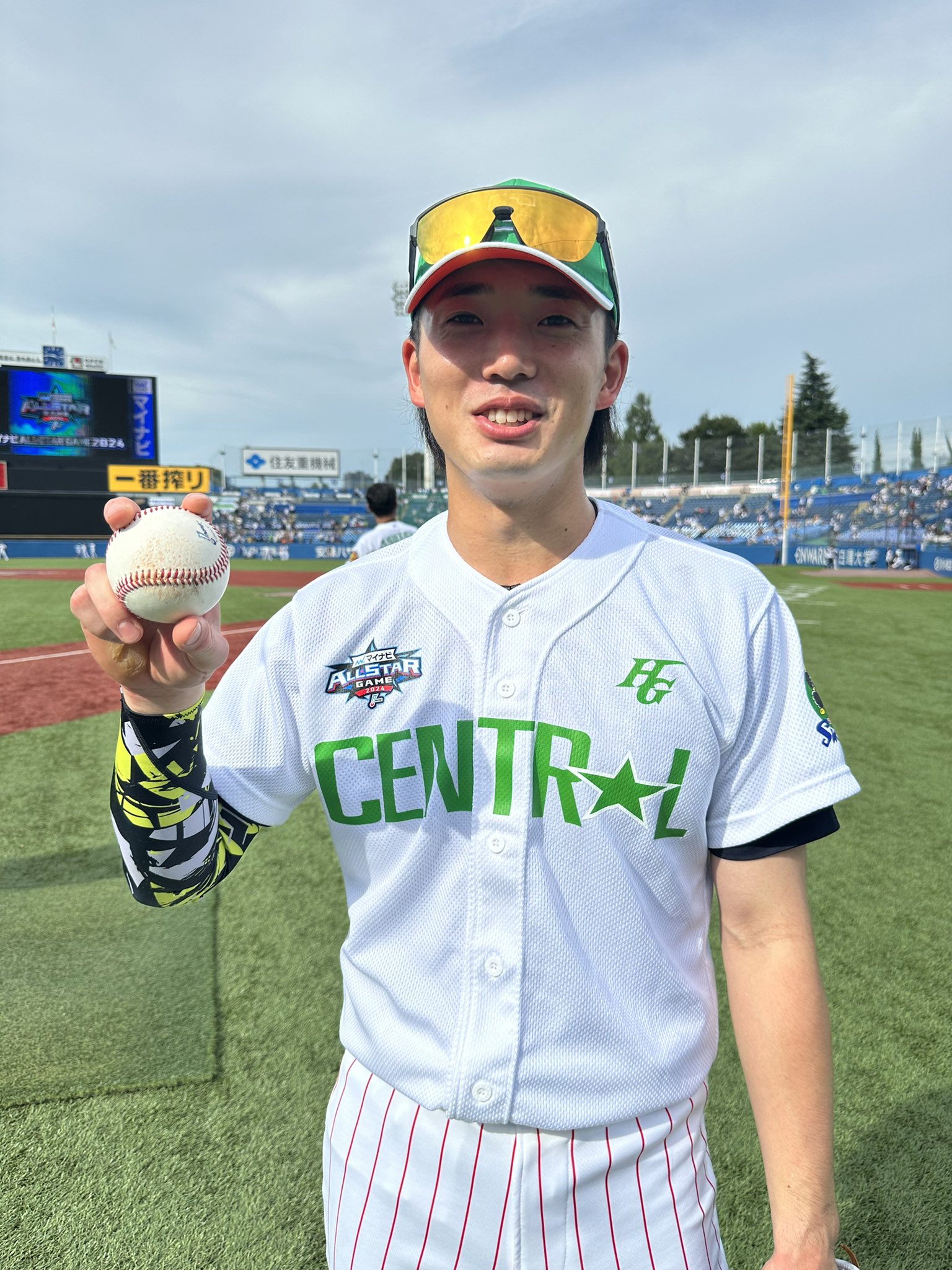 長岡秀樹 2024年 最多安打記念レプリカユニホーム ヤクルト