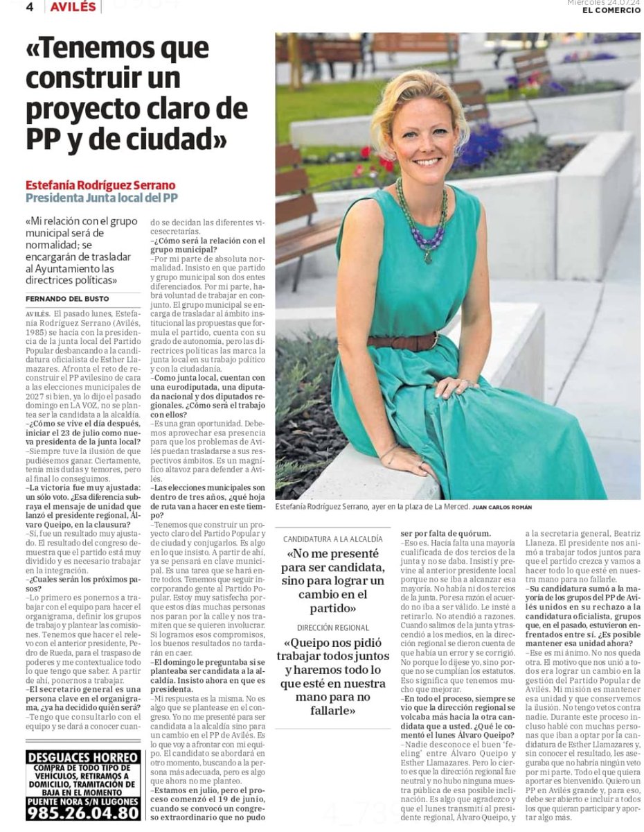 NNGG_Aviles's tweet photo. 🔊 Os compartimos las primeras entrevistas de nuestra Presidenta local @steffrs9 https://t.co/7vg2SrUnAQ